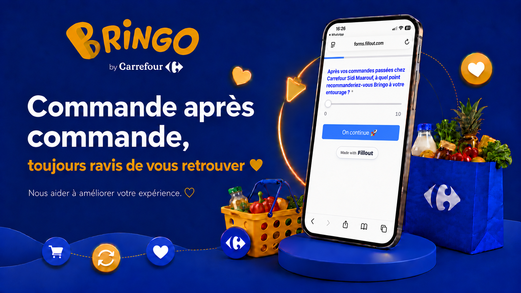 Bringo – Commande après commande